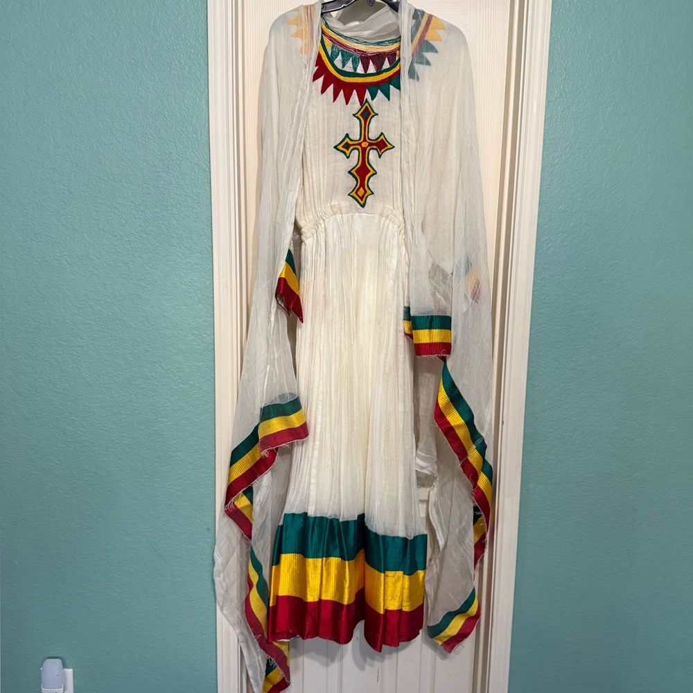 Ethiopia &Eritra Habesha kemis. traditional woman clothes.